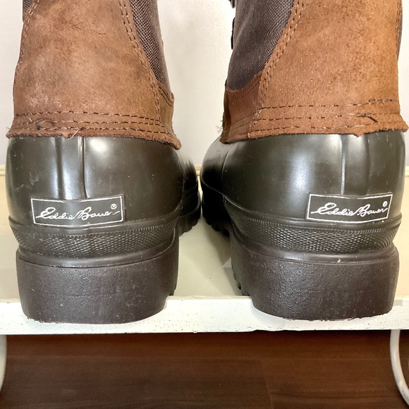 Eddie Bauer Winter Rain Duck Boots Size 10 - Picture 7 of 12